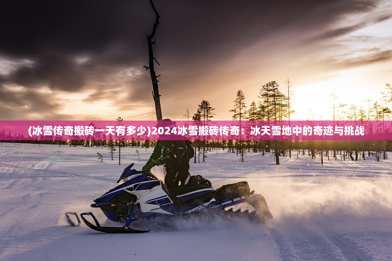 (冰雪传奇搬砖一天有多少)2024冰雪搬砖传奇：冰天雪地中的奇迹与挑战