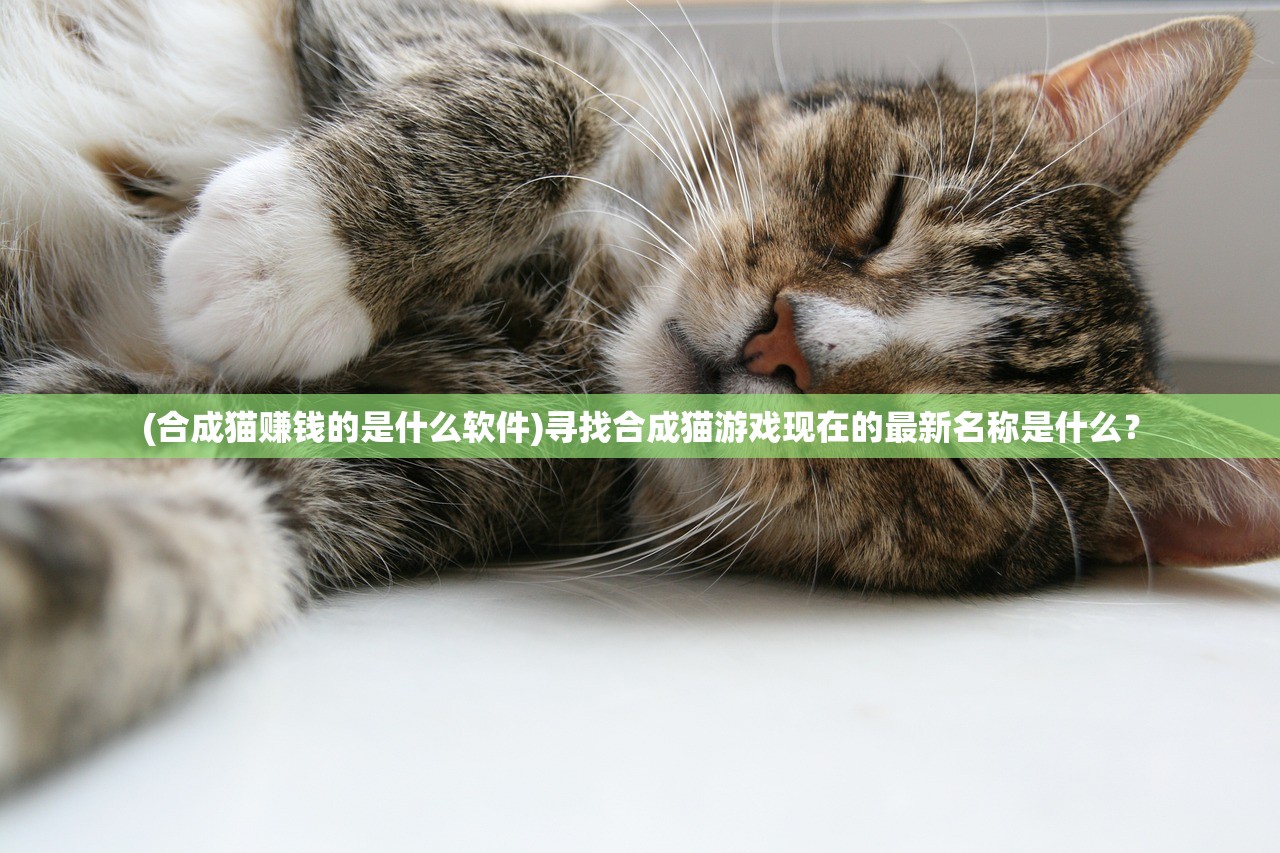 (合成猫赚钱的是什么软件)寻找合成猫游戏现在的最新名称是什么？