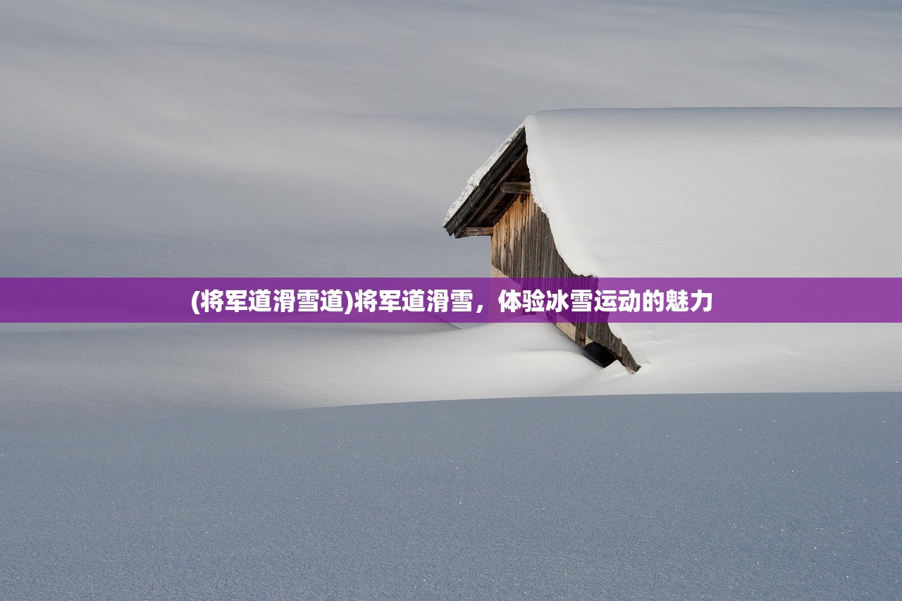 (将军道滑雪道)将军道滑雪，体验冰雪运动的魅力