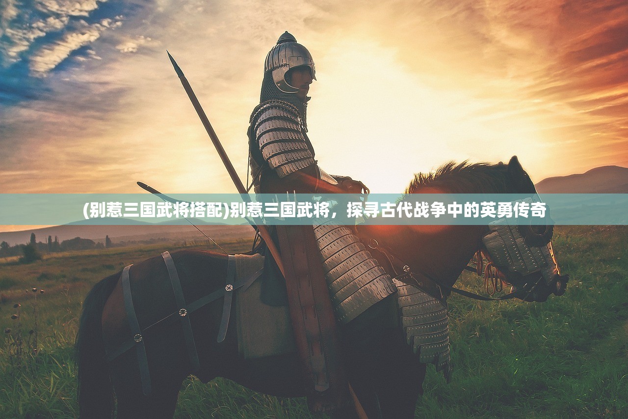 (别惹三国武将搭配)别惹三国武将，探寻古代战争中的英勇传奇