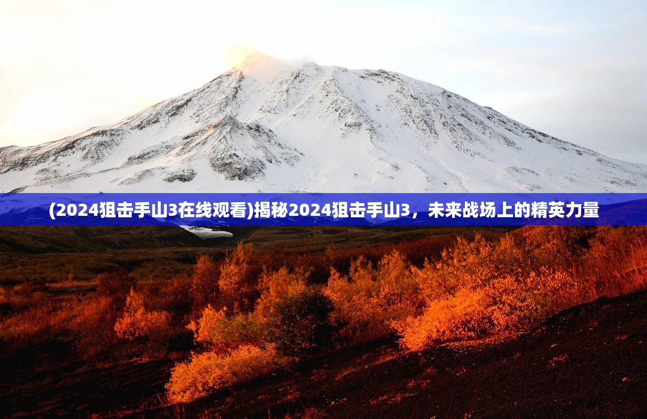 (2024狙击手山3在线观看)揭秘2024狙击手山3，未来战场上的精英力量