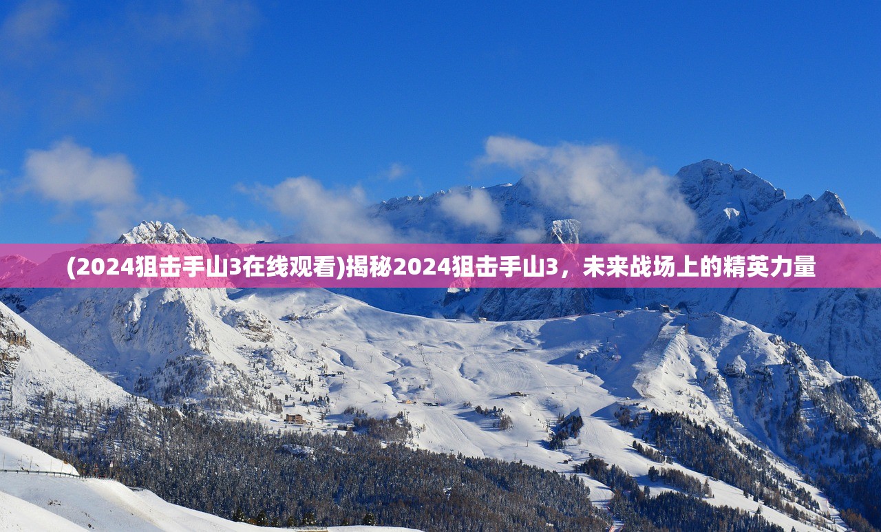 (2024狙击手山3在线观看)揭秘2024狙击手山3，未来战场上的精英力量