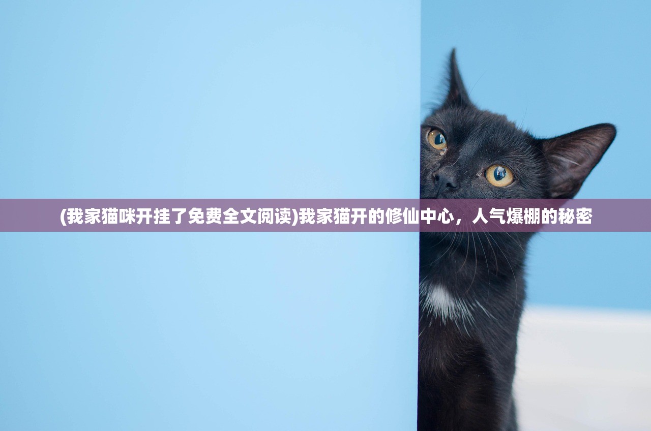 (我家猫咪开挂了免费全文阅读)我家猫开的修仙中心，人气爆棚的秘密