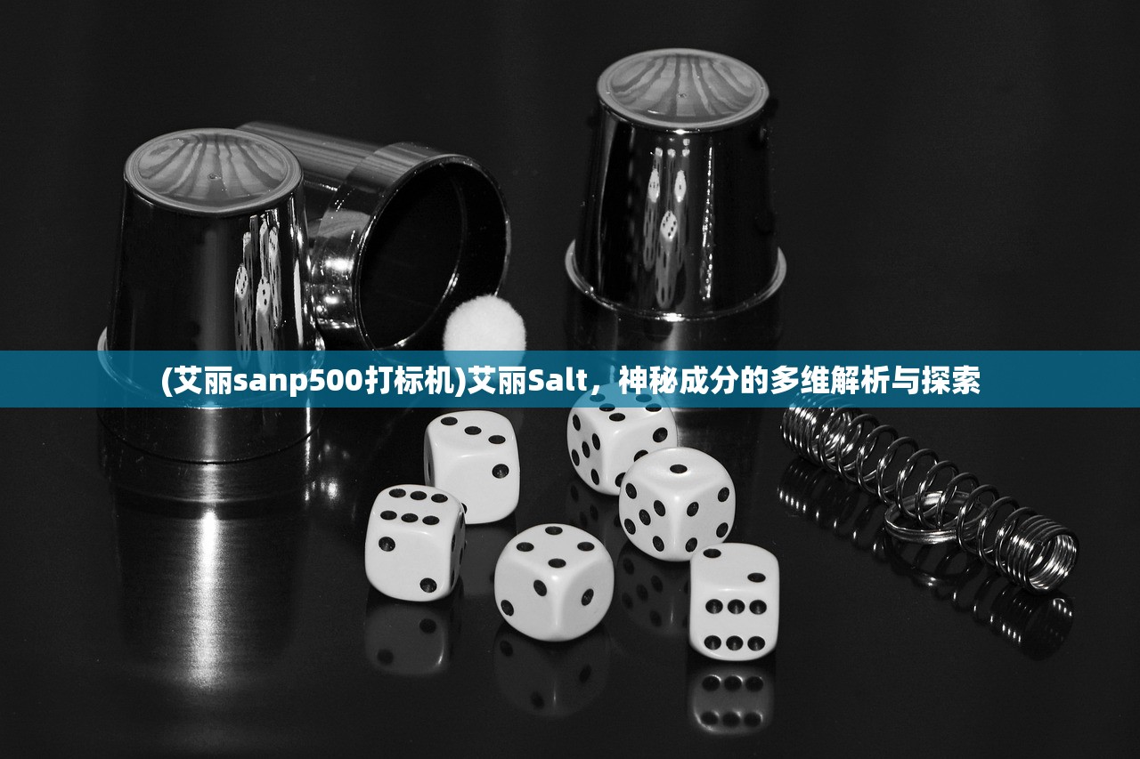 (艾丽sanp500打标机)艾丽Salt，神秘成分的多维解析与探索