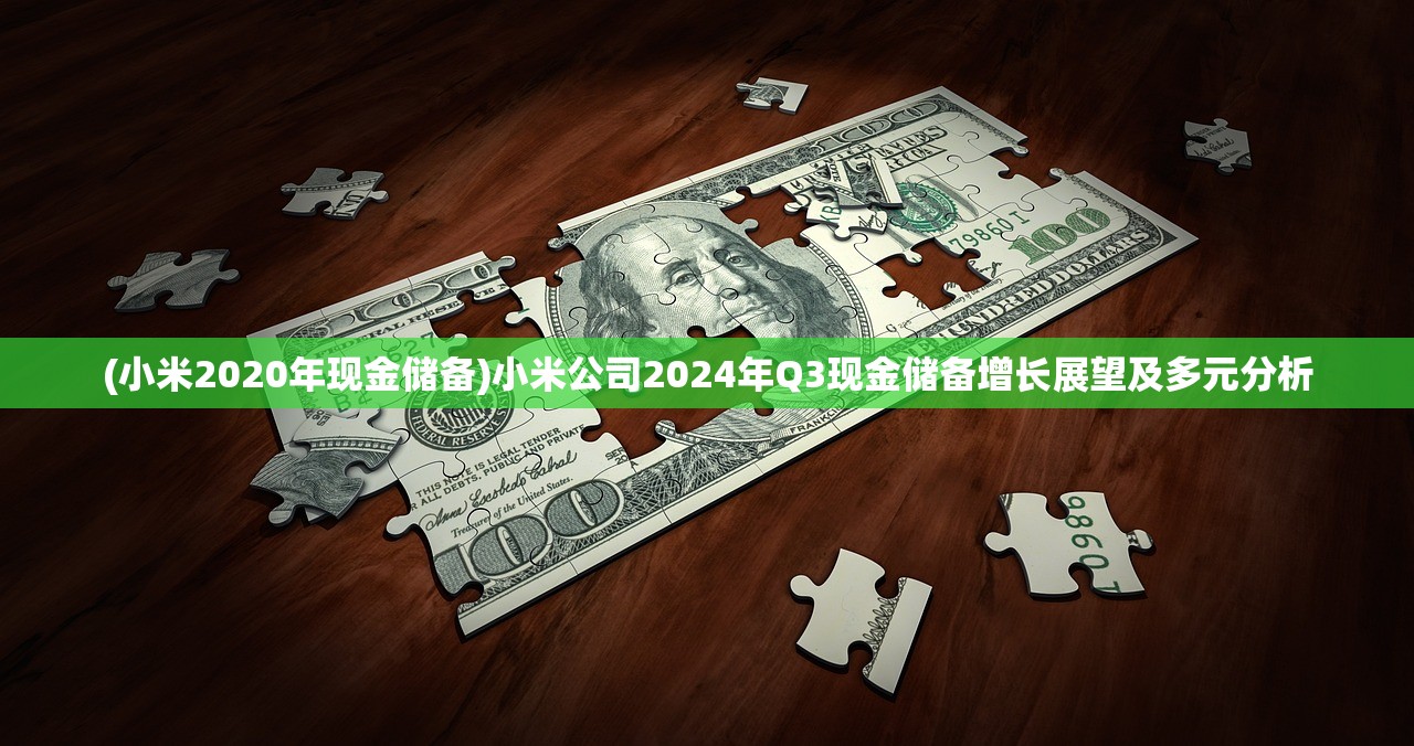 (小米2020年现金储备)小米公司2024年Q3现金储备增长展望及多元分析